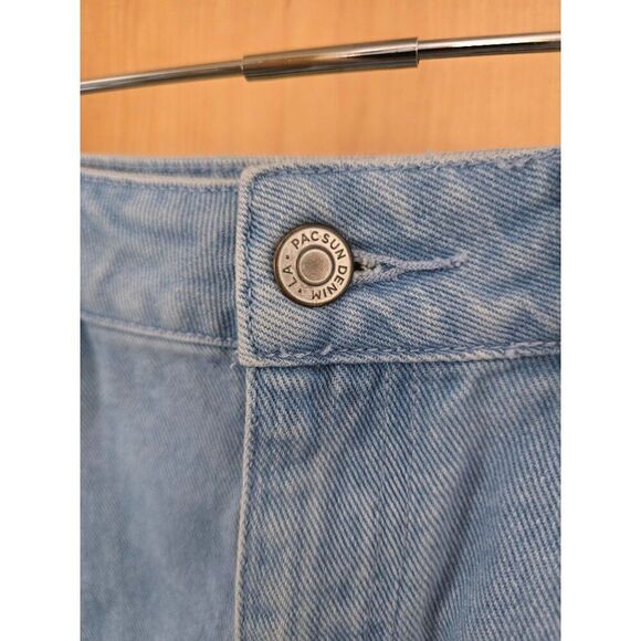 Patchwork Denim Mini Skirt With Frayed Hem boho cottagecore street wear y2k - Picture 5 of 9